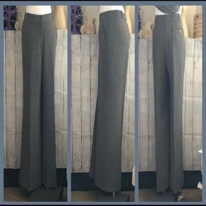 NY & CO sz 12 Tall Gray Polyester Dress Pants